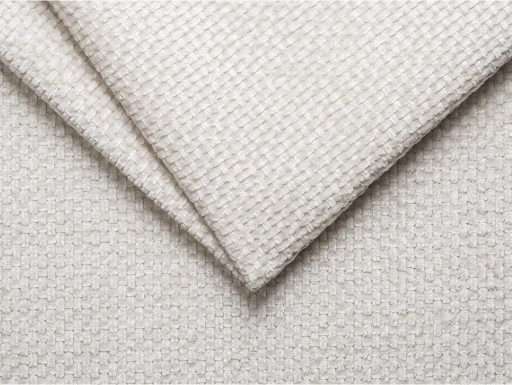 Kremowa sofa z tkaniny szenilowej 290 cm Lupine – Micadoni