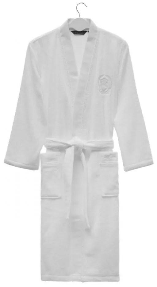 Męski szlafrok PALATINE S Biały