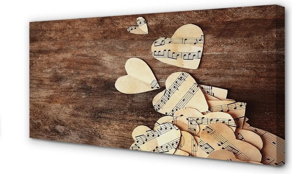 Zdjęcie na płótnie Muzyka Płynąca Z Serca