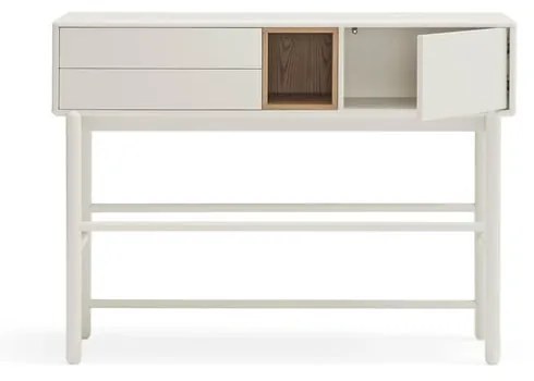 Biała konsola 35x120 cm Corvo – Teulat