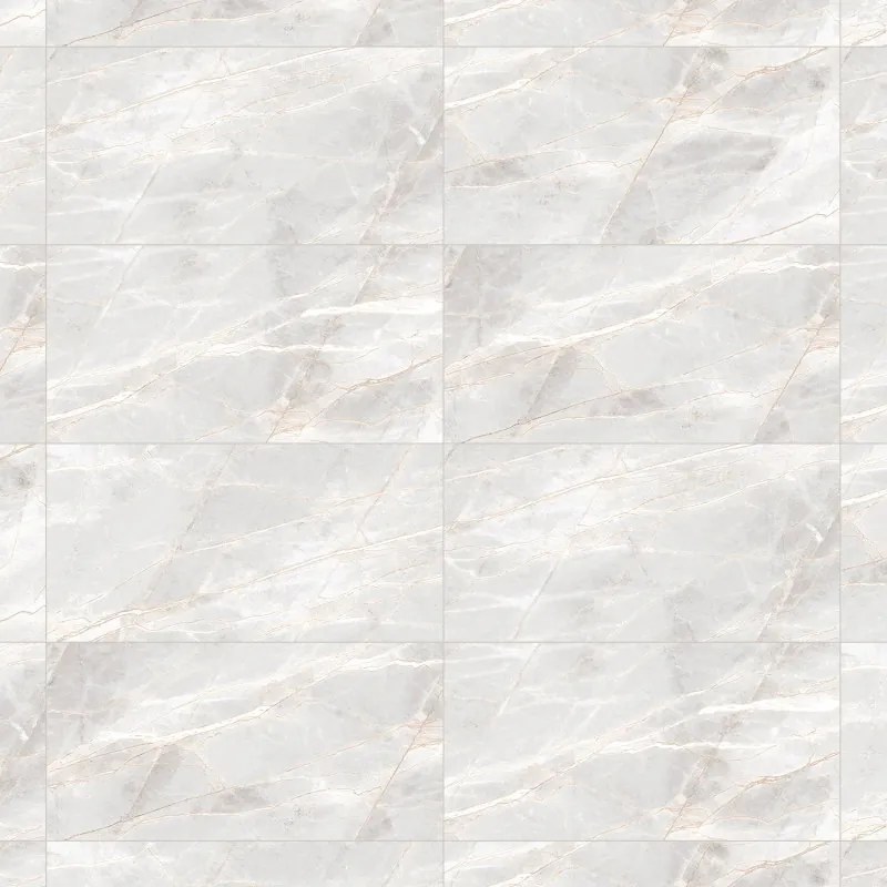 Mexen Cressida White gres szkliwiony rekt. G1, płytka podłogowo-ścienna 120 x 60 cm, połysk - TL135-120-060-01