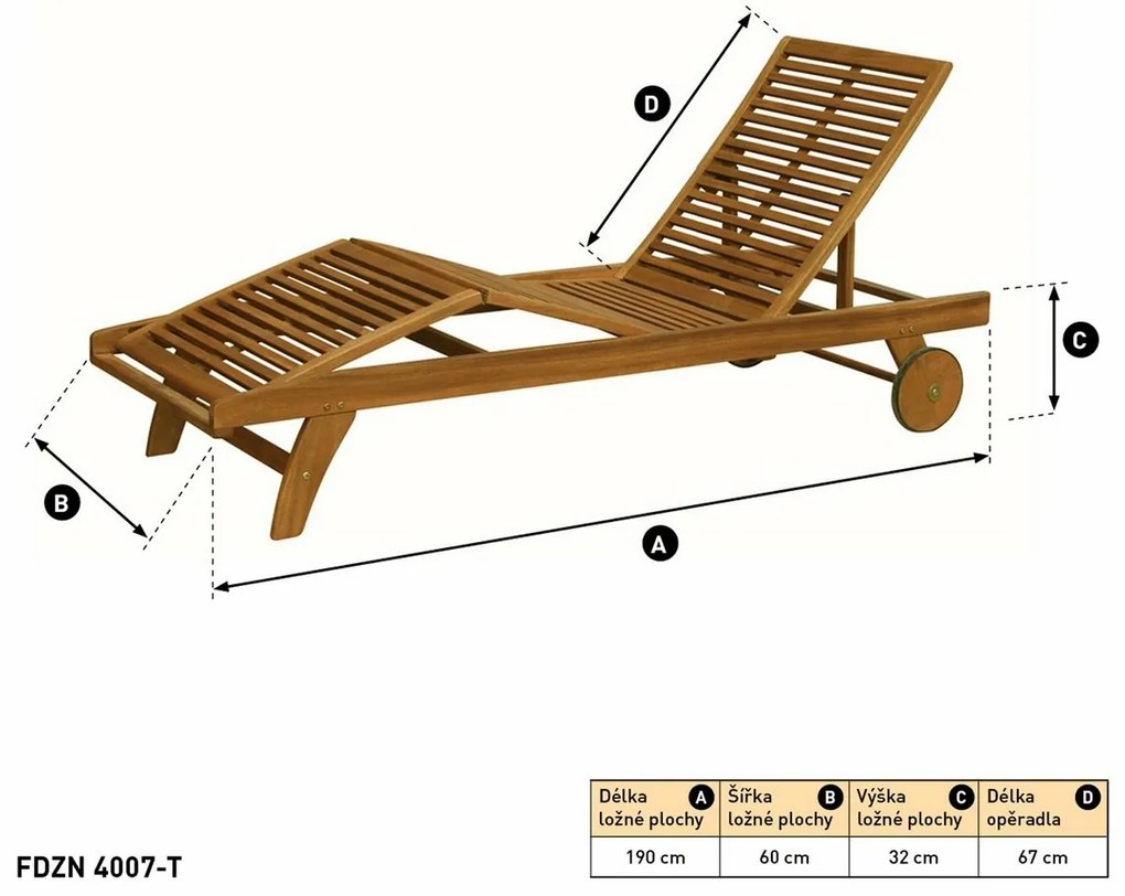 Fieldmann FDZN 4007-T leżanka Classic
