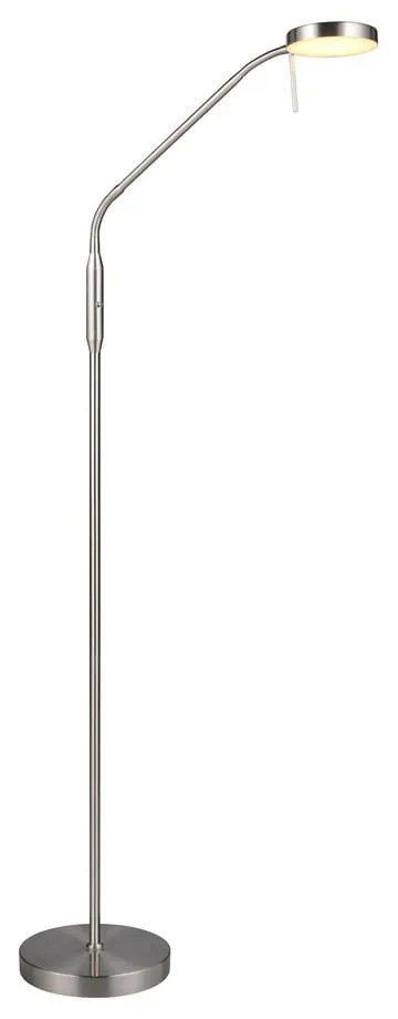 Lampa stojąca LED w kolorze srebra (wysokość 160 cm) Moreno – Reality