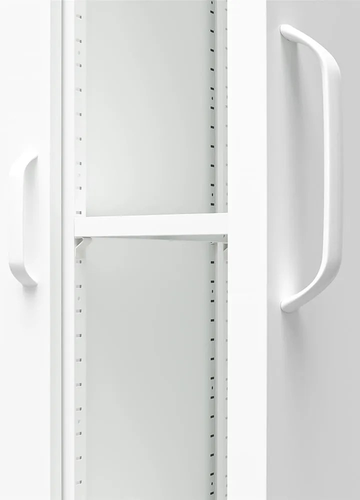 Biała metalowa szafa 90x185 cm Mission District – Støraa