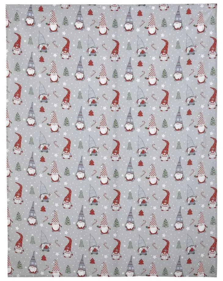 Bawełniany obrus ze świątecznym motywem 137x229 cm Gnomes – Catherine Lansfield