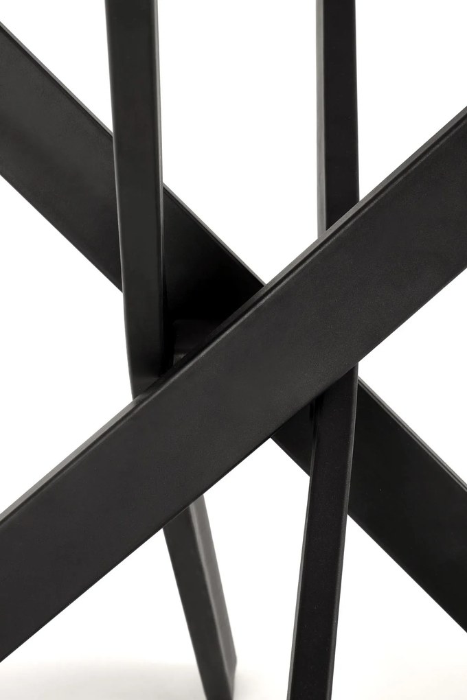 Okrągły stół Edgar 2 Halmar z blatem ze spieku