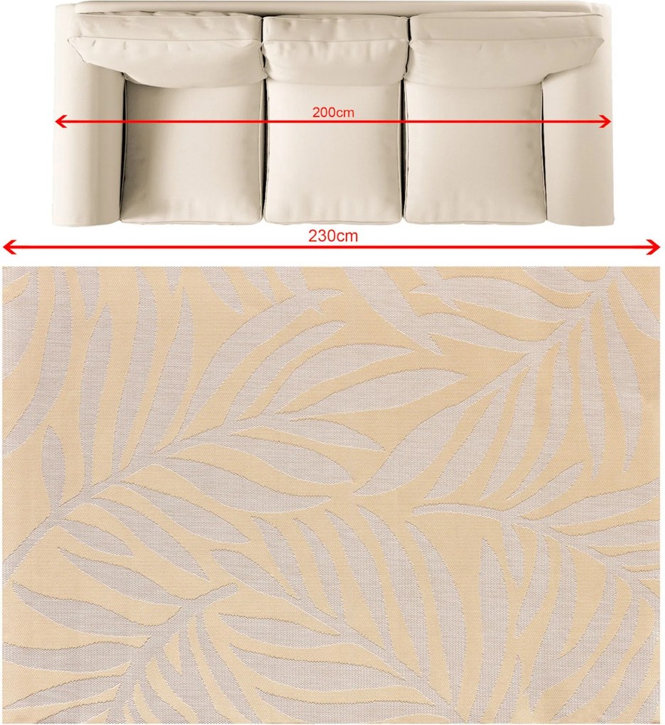 Dywan Avenna golden beige 160x230 cm