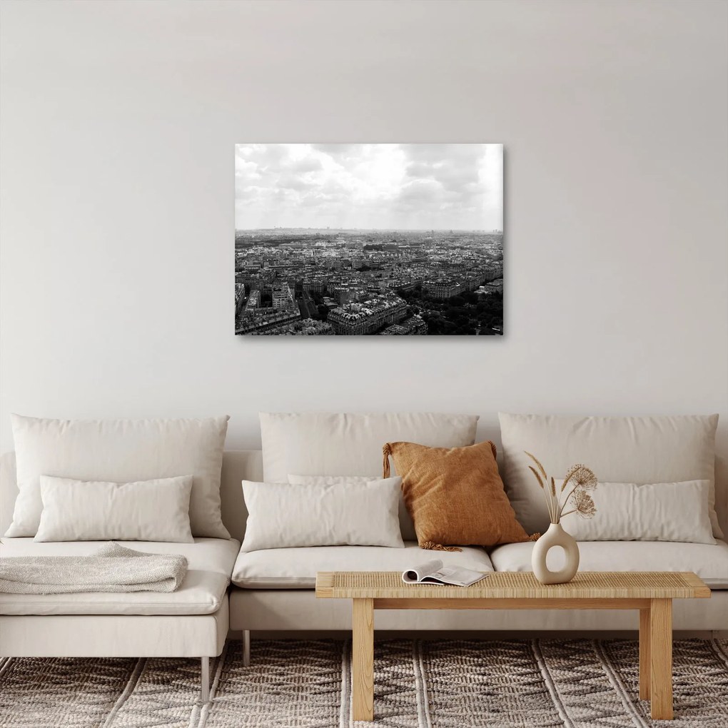 Obraz - Dachy domów w Paryżu (70x50 cm)