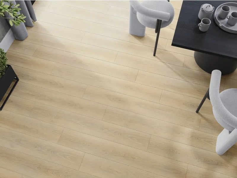 Mexen Kinston próbka paneli winylowych SPC 6,5 mm, podkład IXPE 1,5 mm, 4 V-Fuga, Dąb - F1057-S