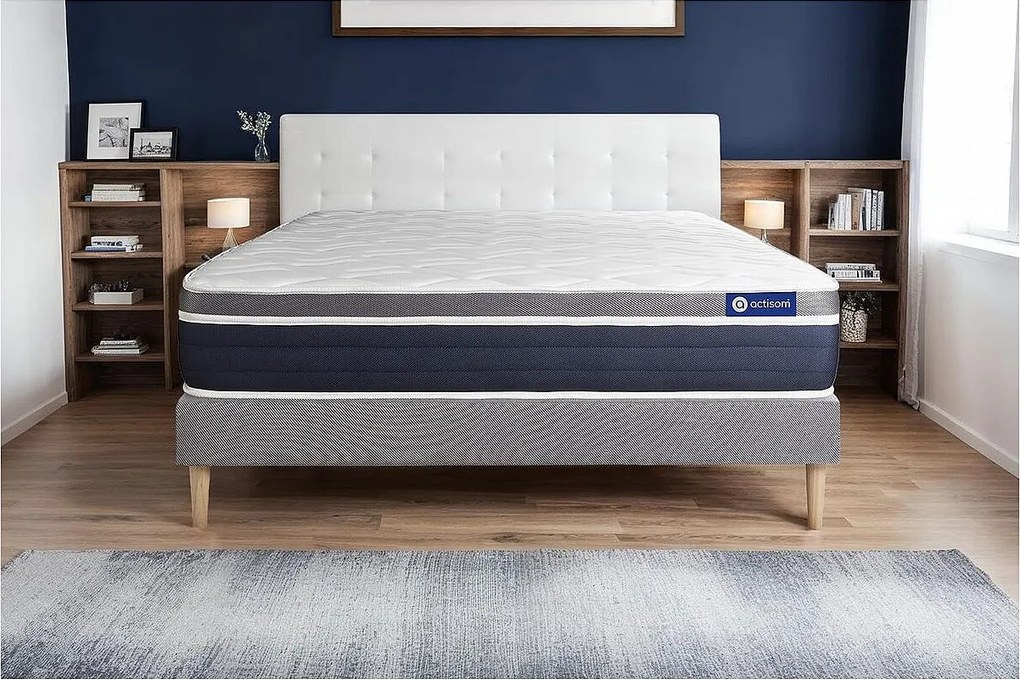 Materac Actiflex confort 200x200cm + zestaw podstawa lózka