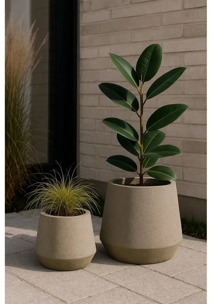 Zestaw 2 doniczek Bonami Selection Concrete