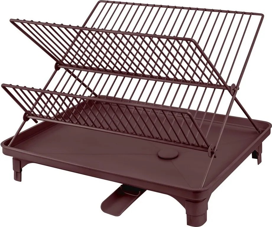 Bordowy ociekacz dwupiętowy 42x29 cm Dry-It – Mette Ditmer Denmark