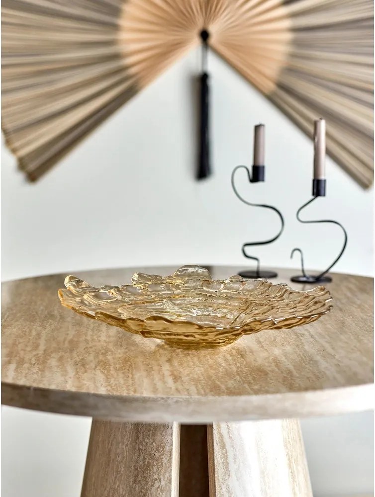 Beżowa szklana misa ø 38,5 cm Asimi – Bloomingville