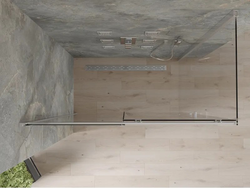 Mexen Omega kabina prysznicowa rozsuwana 160 x 90 cm, transparent, chrom - 825-160-090-01-00