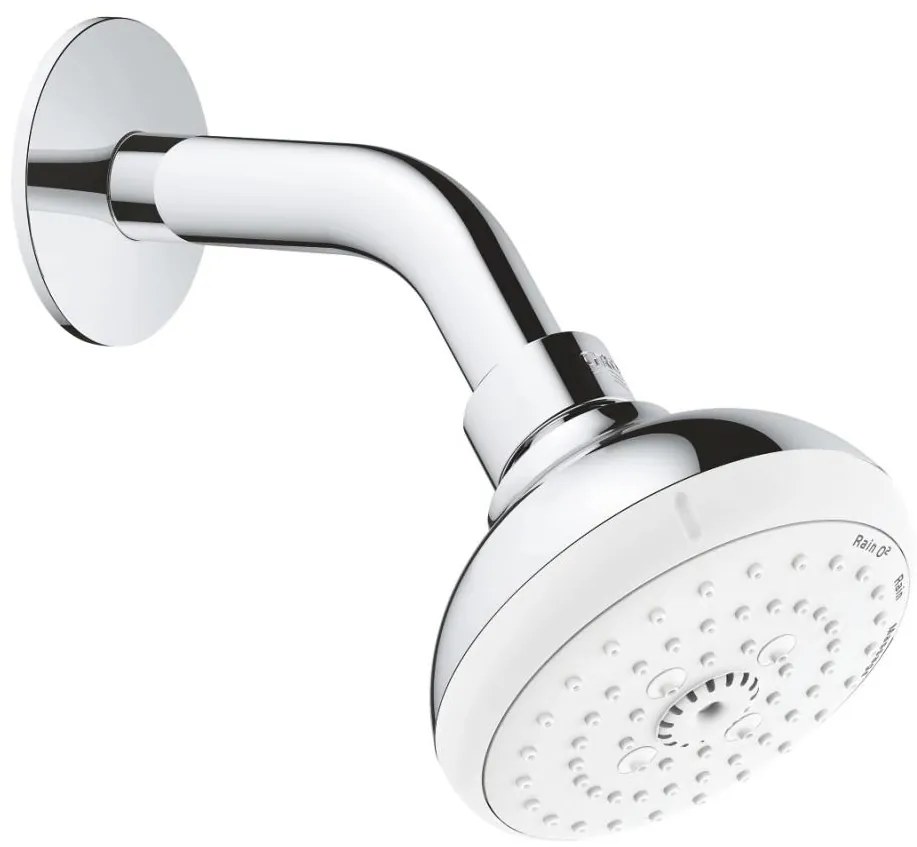 GROHE 26088001 - Głowica prysznicowa TEMPESTA 100, 100 mm, chrom błyszczący
