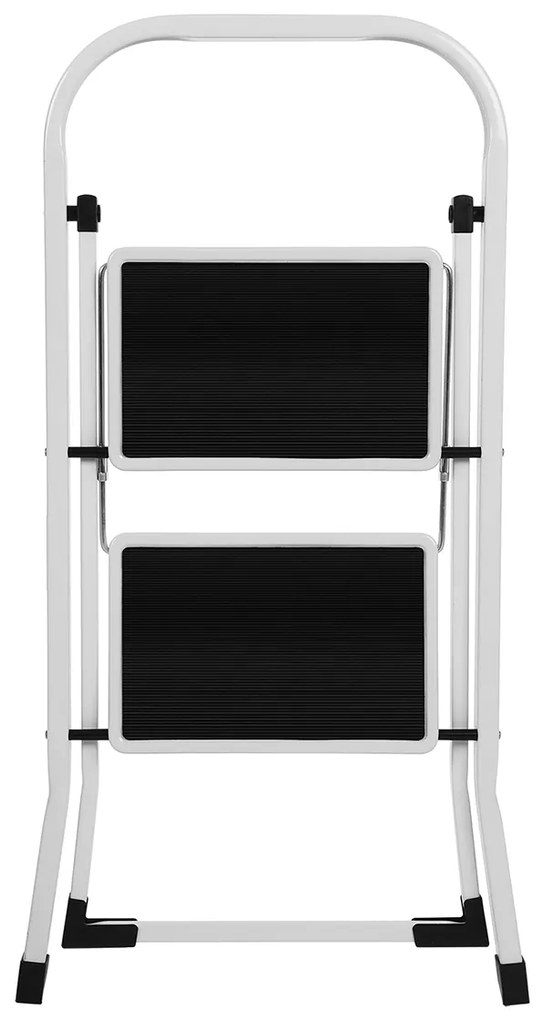 Składane schodki 2 stopnie STEPLADDER, białe