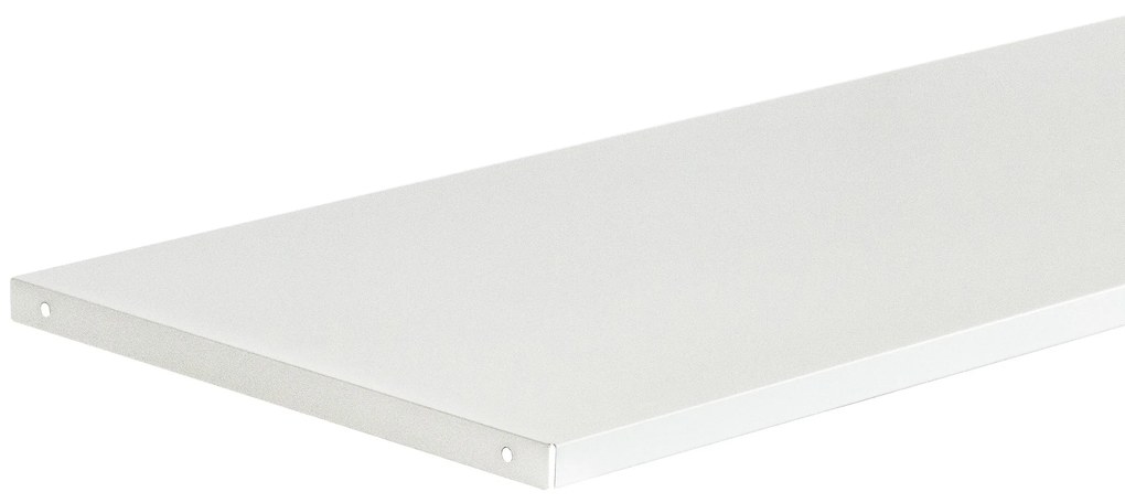 Półka metalowa do szafy biurowej biała, 900x20x360 mm