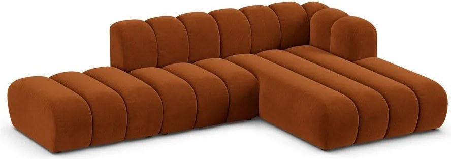 Pomarańczowy narożnik (prawostronny) Lupine – Micadoni Home