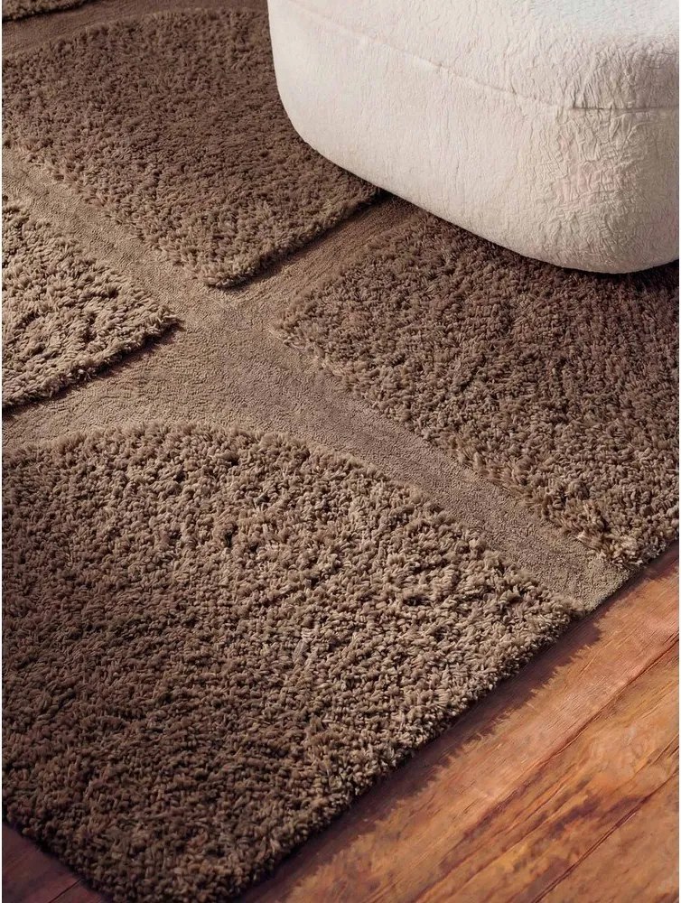 Brązowy dywan tkany ręcznie 160x230 cm Lambeth Jasper – Ted Baker