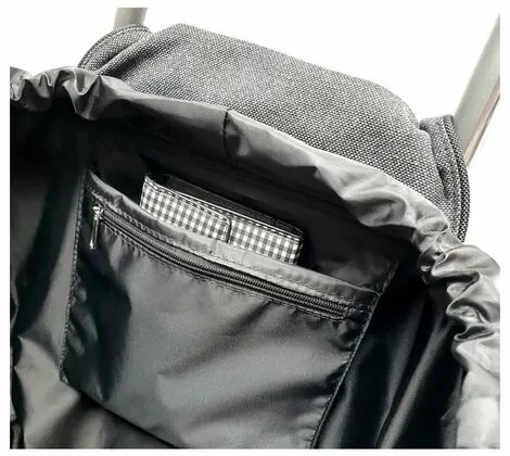 Rolser Torba na zakupy na kółkach I-Max Star 2,czarno-biała