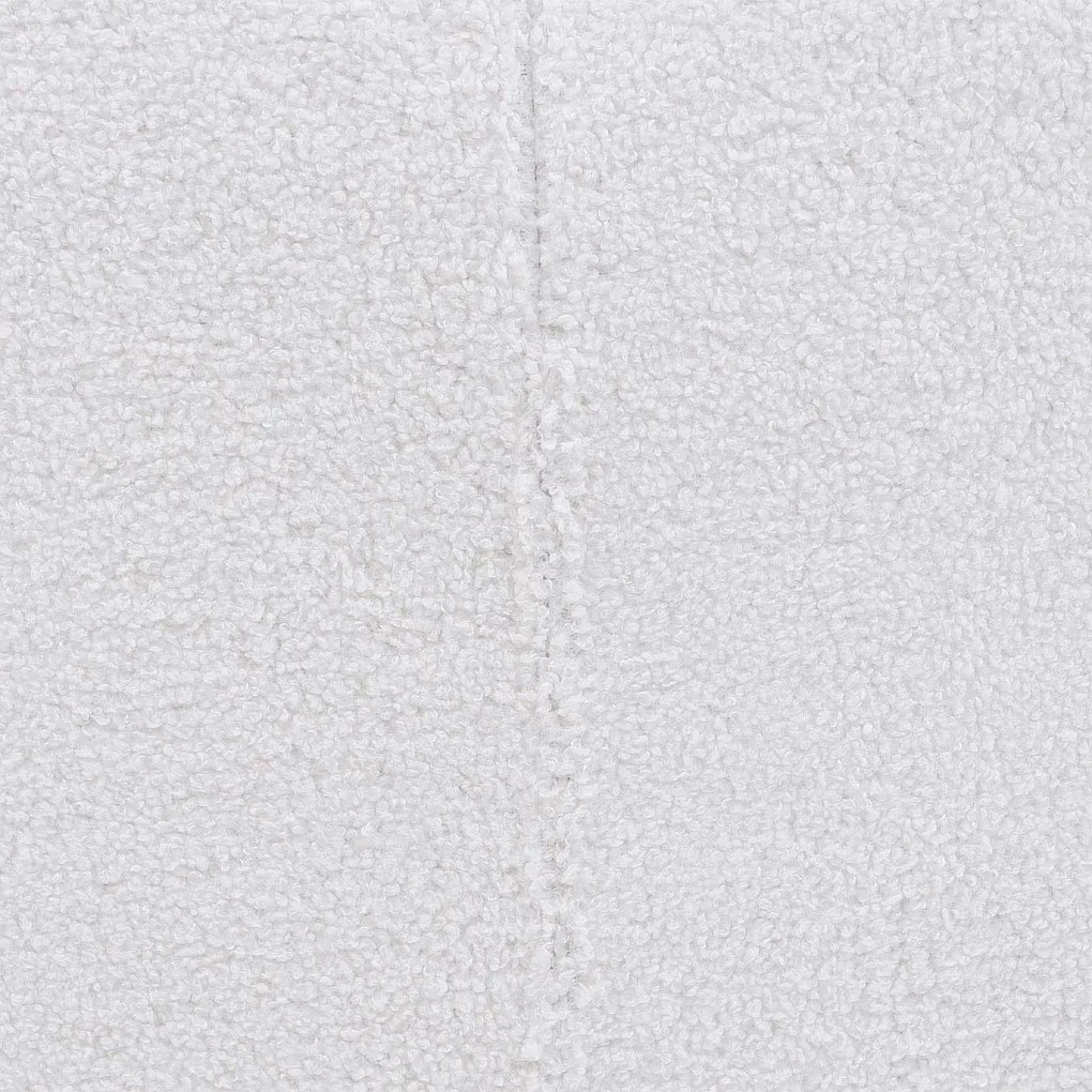 Krzesło do jadalni MCW-K33 (zestaw 2 sztuk),  bouclé-biały