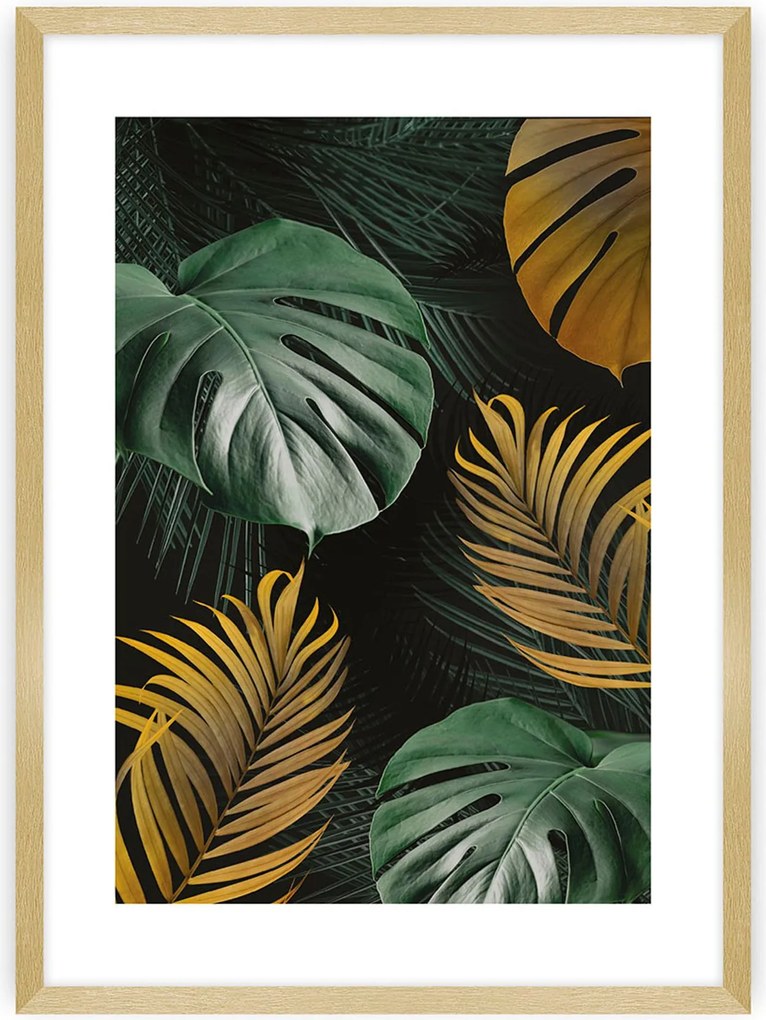 Plakat Golden Leaves I