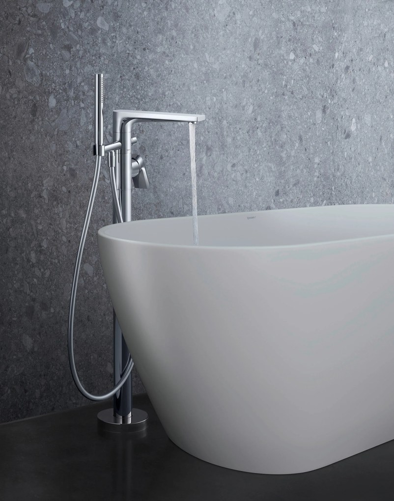 Duravit Tulum by Starck bateria wannowa, wolnostojąca Mosiądz - 23,0 x 89,4 x 31,7 cm