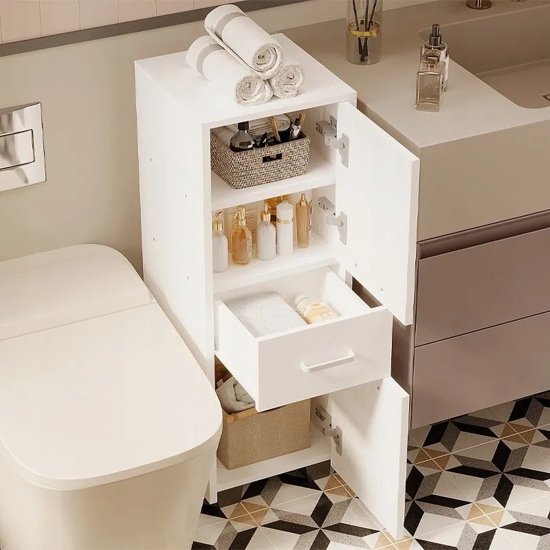 Szafka regał słupek 2 drzwi funkcjonalna z szufladą nowoczesna loft 86 cm