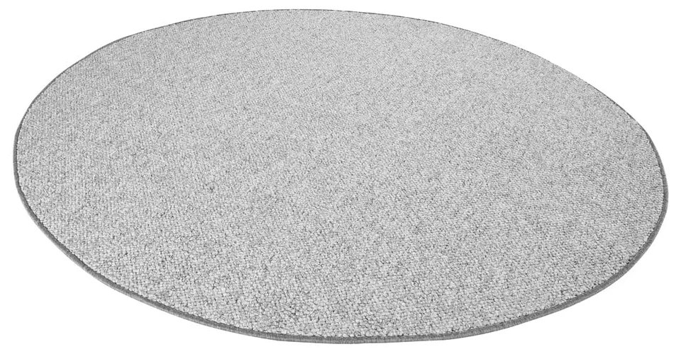 Szary okrągły dywan ø 133 cm Wolly – BT Carpet