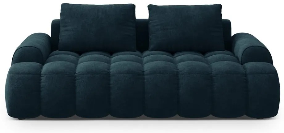 Morska aksamitna sofa 200 cm Linz – Cosmopolitan Design