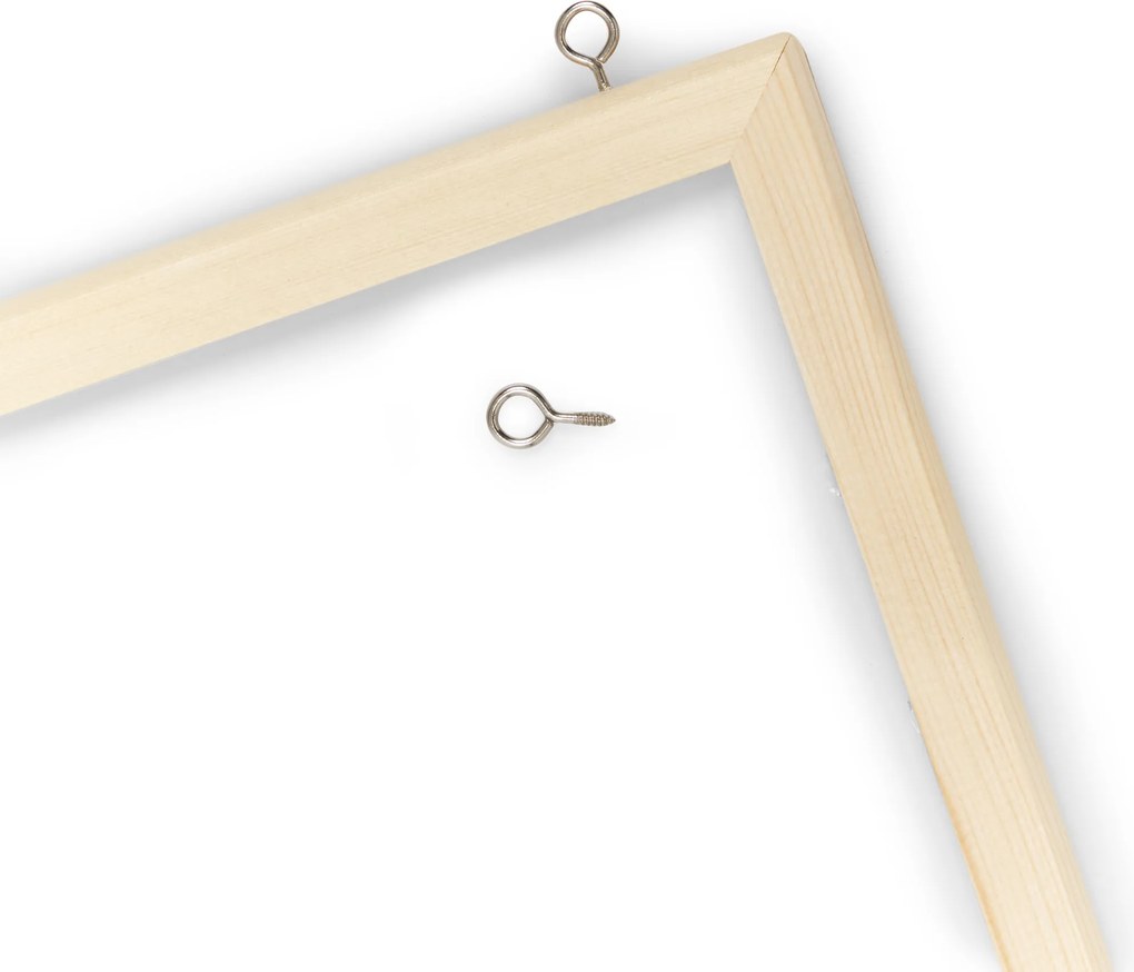 Biała tablica magnetyczna z pisakiem, 20 x 60 cm