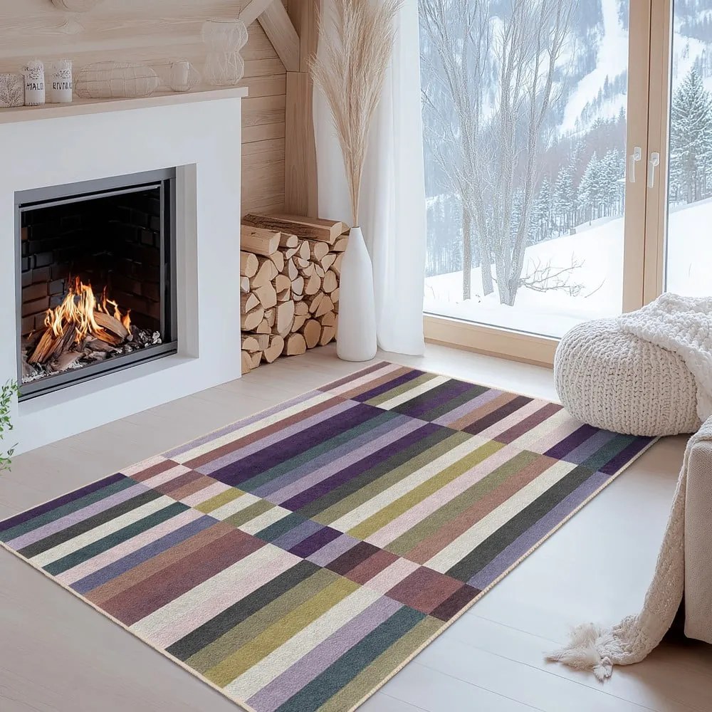 Fioletowy chodnik odpowiedni do prania 60x230 cm Purple Rain – Mila Home