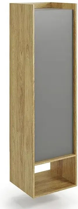 Regał modułowy hikora + szary przykurzony F4-M65