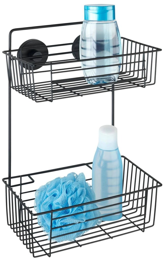 Półka pod prysznic BARI Vacuum-Loc, dwupoziomowa, WENKO