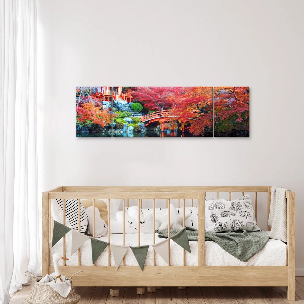 Obraz - Orientalny krajobraz (170x50 cm)