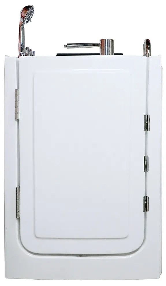 Wanna z hydromasażem i drzwiami - 1 miejsce siedzące - 220 l - 101,5 x 69 x 99 cm - BARUVA