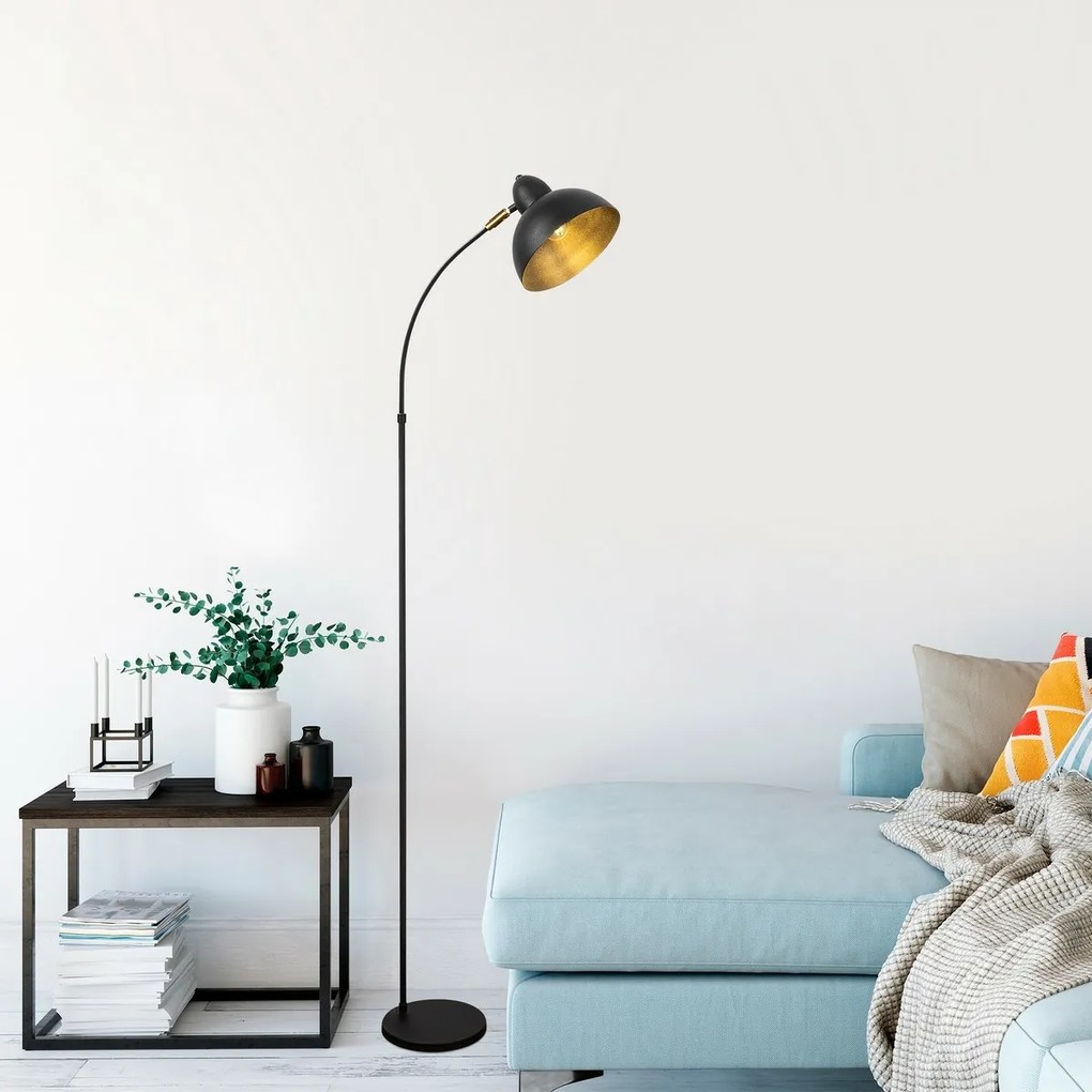 Lampa podłogowa Varzan - 10855, czarny