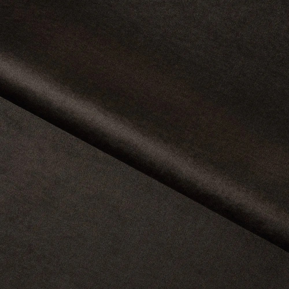 Ciemnobrązowe tapicerowane łóżko dwuosobowe ze schowkiem ze stelażem 180x200 cm Lamica – ELTAP