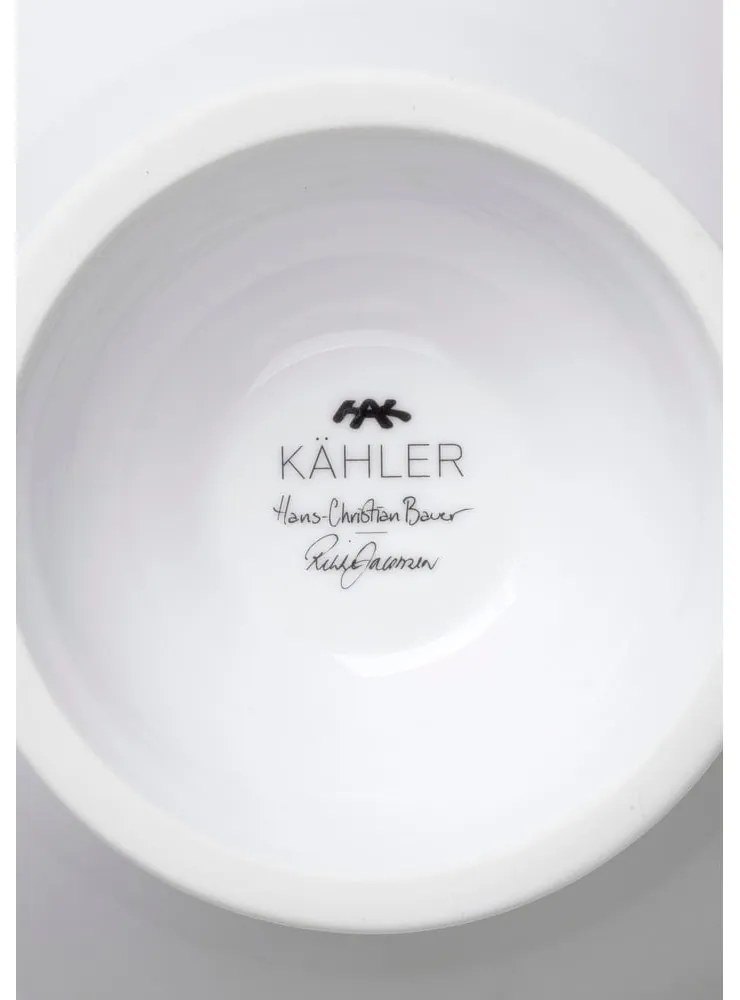 Biała porcelanowa miska ze świątecznym motywem Hammershøi – Kähler Design