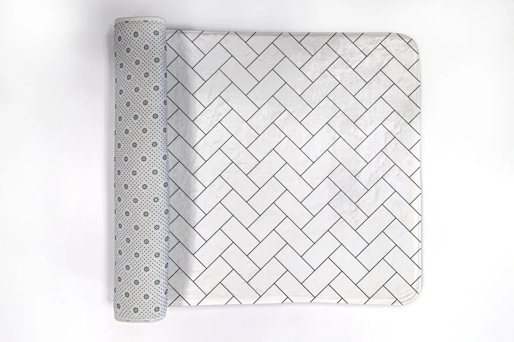 Dywanik łazienkowy antypoślizgowy Dywanik łazienkowy antypoślizgowy Prostokąty Wzór