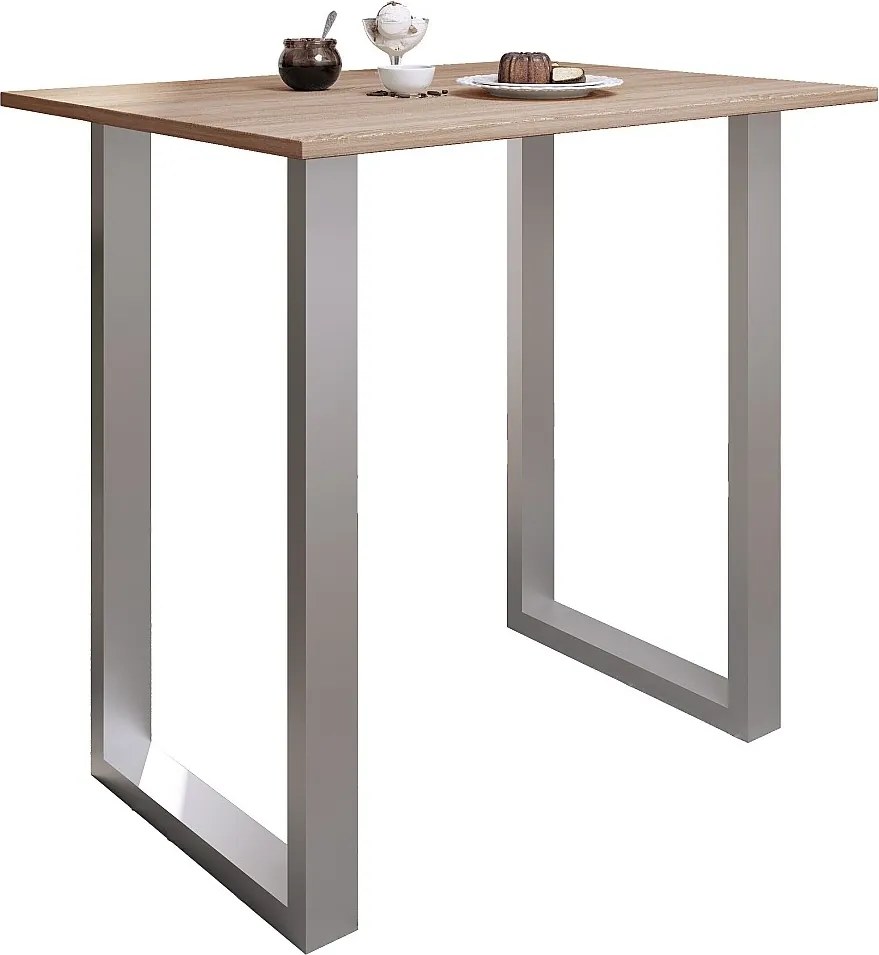 Drewniany stół barowy stojący stół Xona 110x80