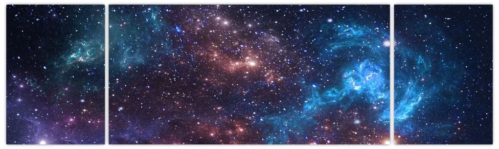 Obraz - Nocne niebo (170x50 cm)