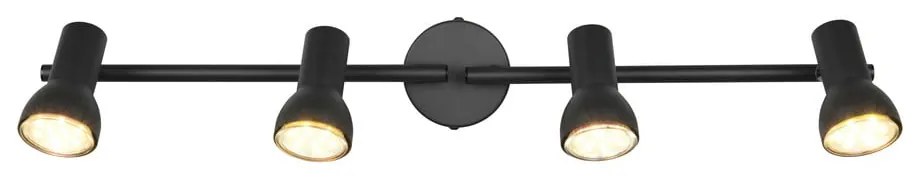 Czarna lampa punktowa ø 8 cm Cantar – Reality