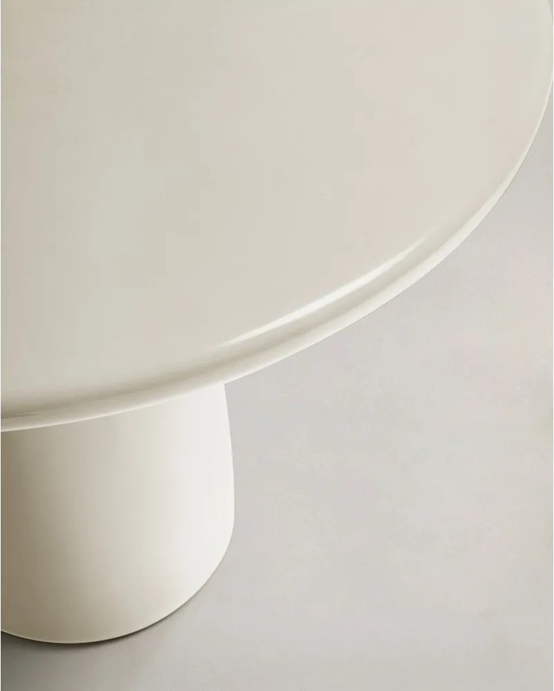 Okrągły stolik ogrodowy betonowy ø 65 cm Albanella – Kave Home