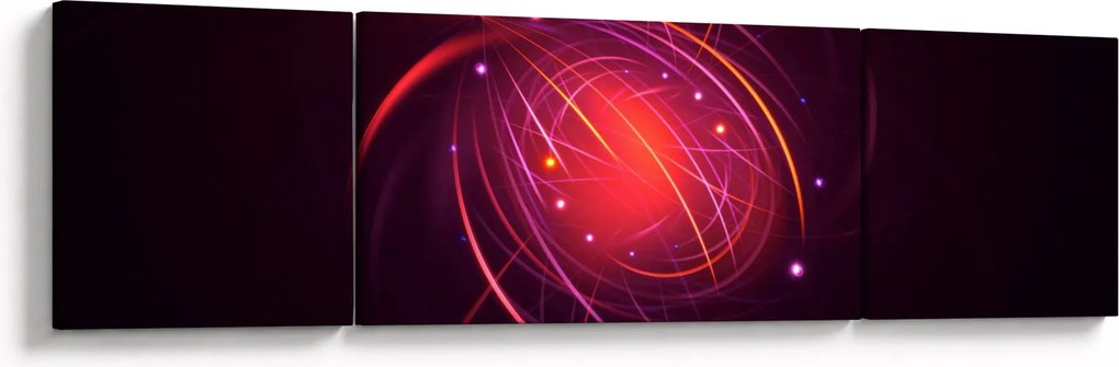 Współczesny obraz abstrakcji (170x50 cm)