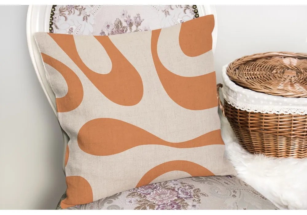 Poszewka na poduszkę 43x43 cm Caramel Latte – Mila Home
