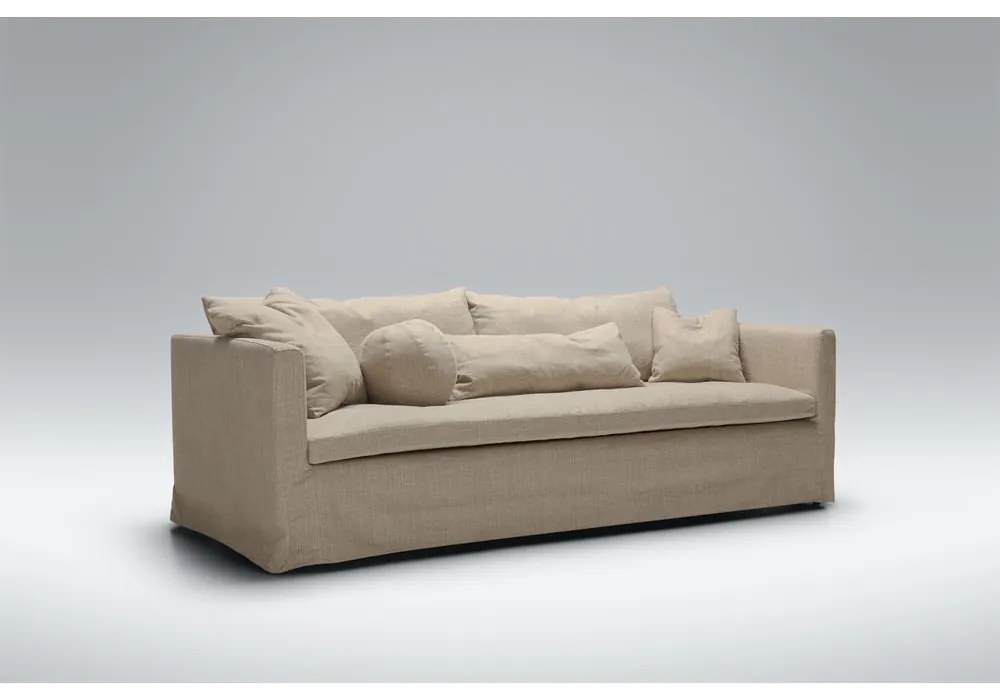 Beżowa sofa 230 cm Lill – Sits