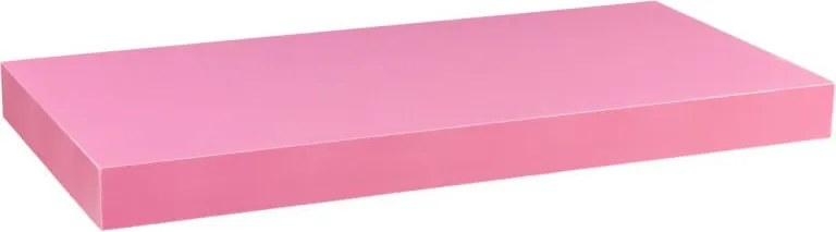 Półka ścienna STILISTA Volato różowa, 90 cm