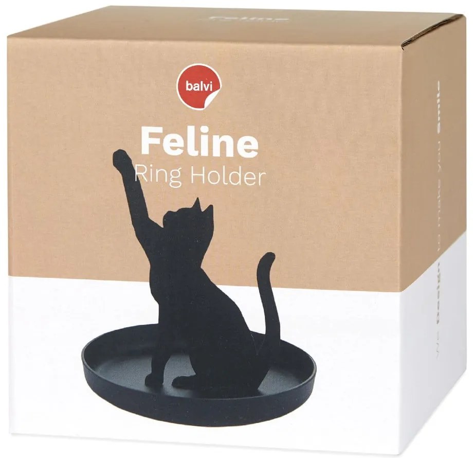 Metalowy stojak na biżuterię Feline – Balvi