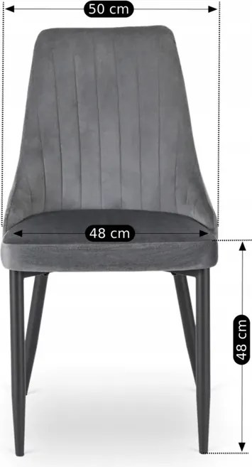 Zestaw Stół Okrągły Rozkładany HARRY 102-142 cm Dąb Artisan/Czarny i 4 Krzesła Tapicerowane BARI Szare